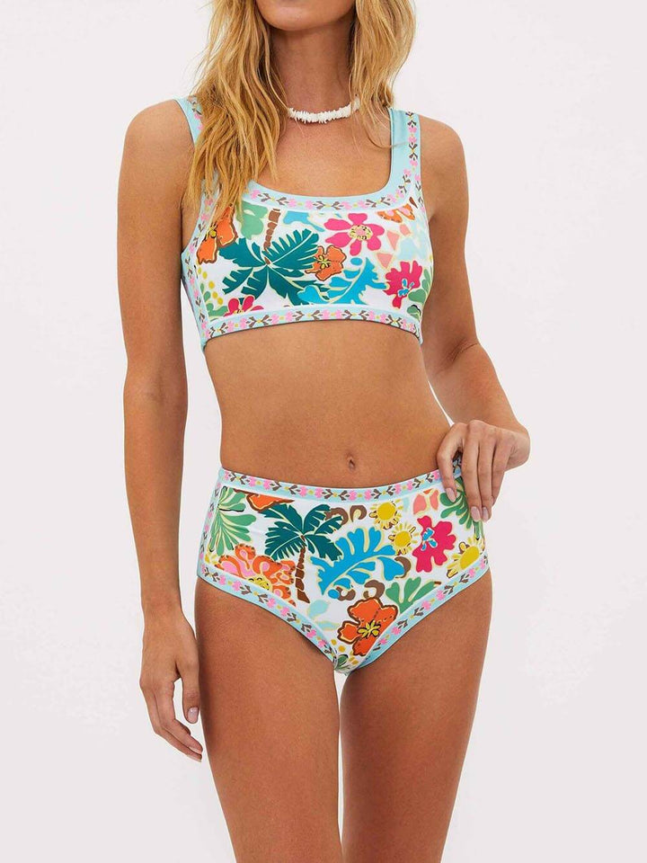 Emmie - Unterstützender Floral Stretch Bikini