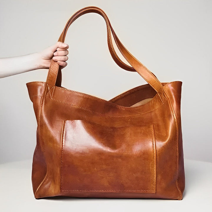 Miranda™ | Vintage Lederschultertasche