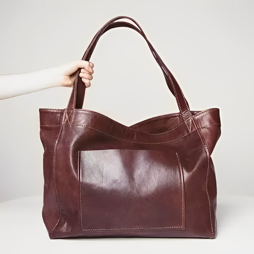 Miranda™ | Vintage Lederschultertasche