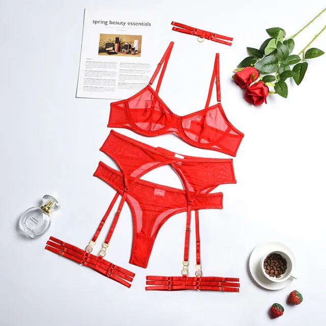 HEMEL | 4-DELIGE LINGERIESET