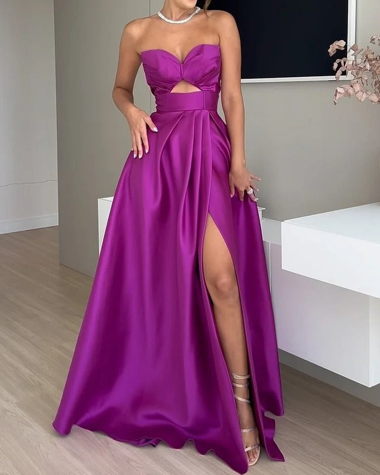 Apple - Glamouröses ärmelloses Kleid