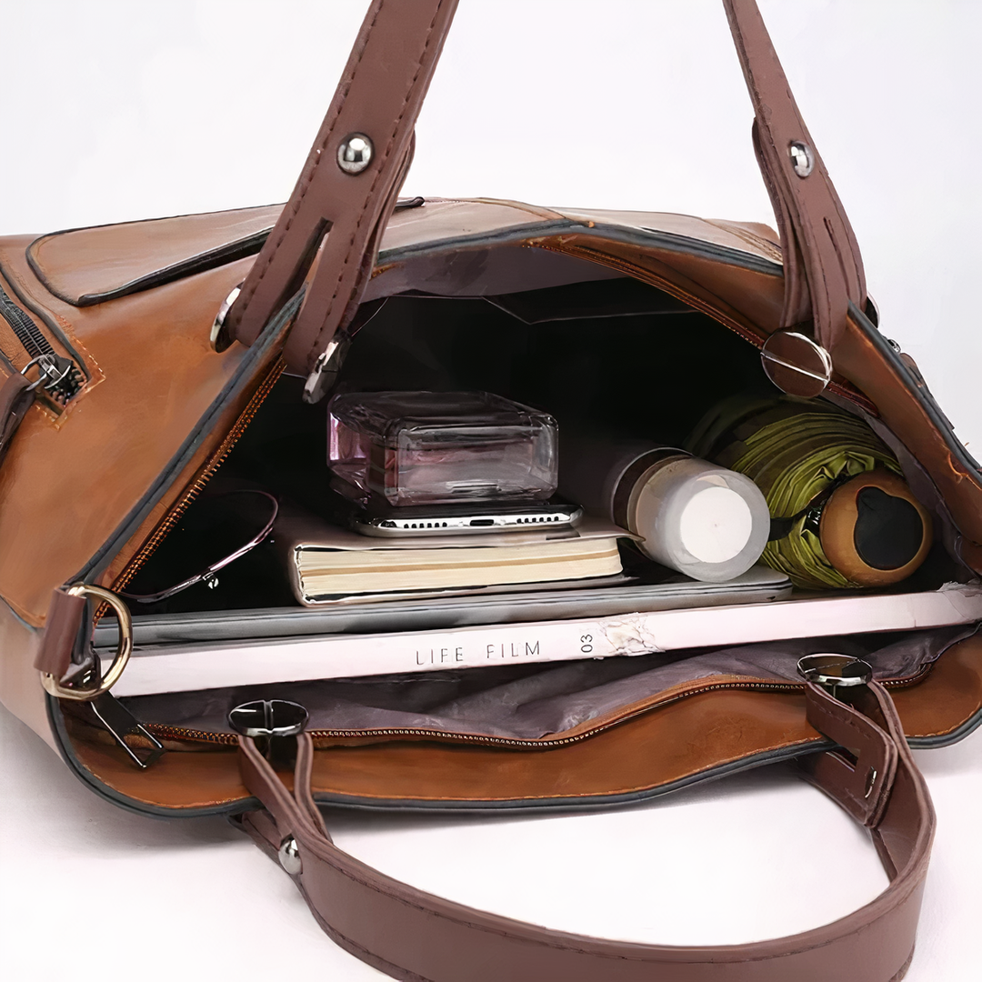 Hanne™ | Schultertasche im Vintage-Stil