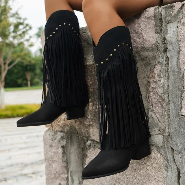 ANGEL | Elegante Cowboy-Stiefel für Damen