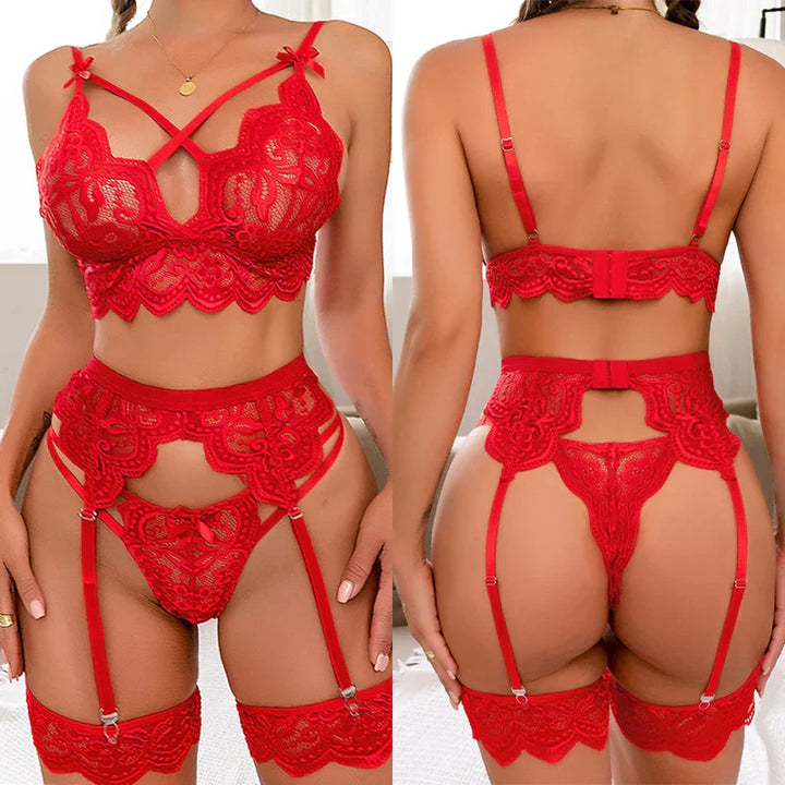 MARIANA | 3-DELIGE FRANSE LINGERIESET